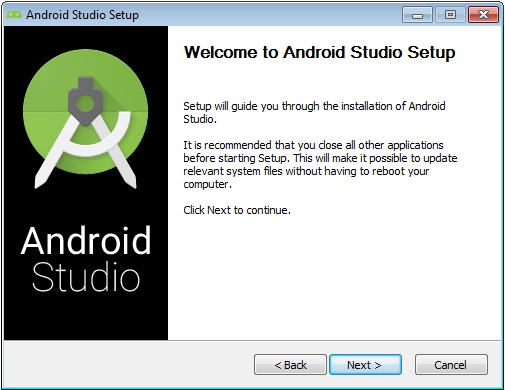 Install Android Step 1