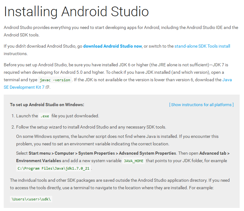 AIDE Web - Install Android Studio in Windows